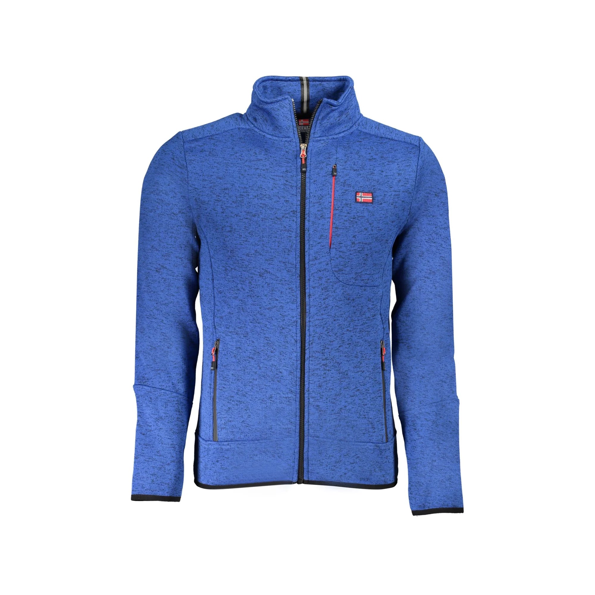 Norway 1963 Felpa Maniche Lunghe Uomo Blu Zip Felpe - foto prodotto
